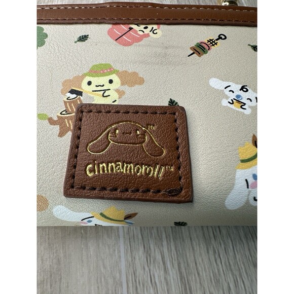 Sanrio Cinnamoroll Wallet Camping Allover Print  BoxLunch Exclusive Cards & Coin - Picture 10 of 16
